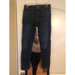 Dark Wash AE High Rise Jeans